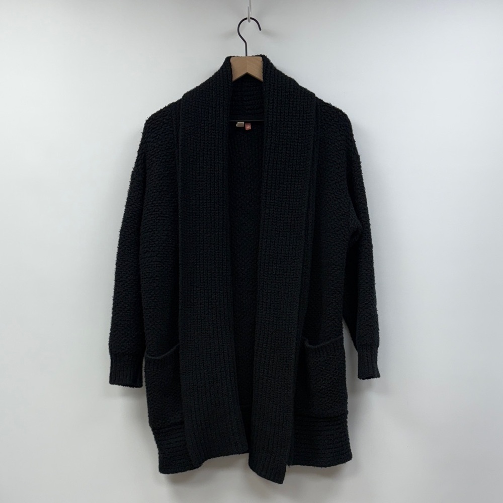 Anthropologie Pilcro Eyelash Chunky Knit Oversized Open Tunic Cardigan Sweater - Picture 4 of 10